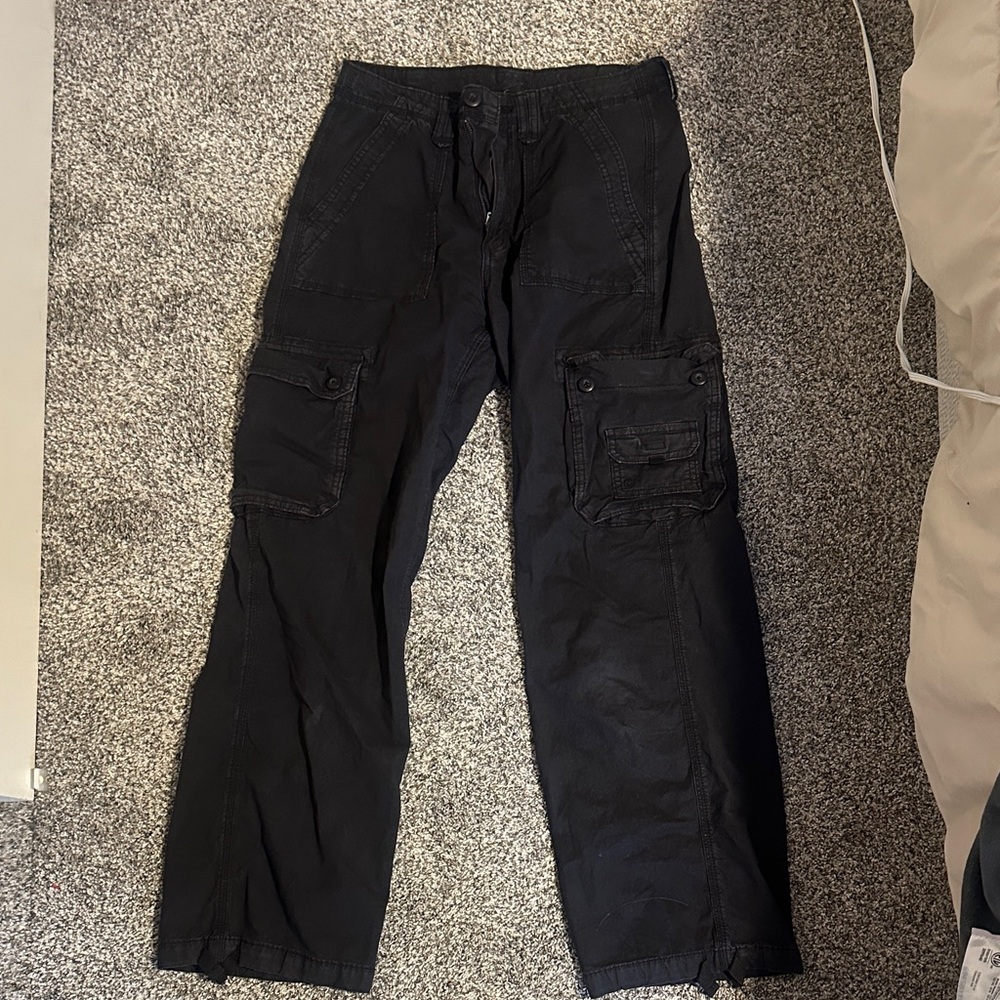 Black Cargo Pants